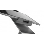 DURABLE 8930 23 TABLET HOLDER TABLE SILVER